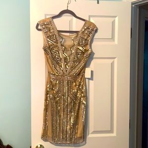 Beaded dress, never worn.